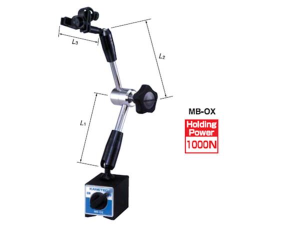 日本强力油压式万向磁性表座MB-OX