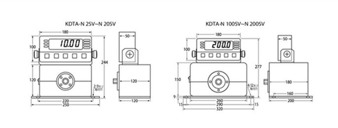 日本中村数显扭力检测仪KDTA-SV.